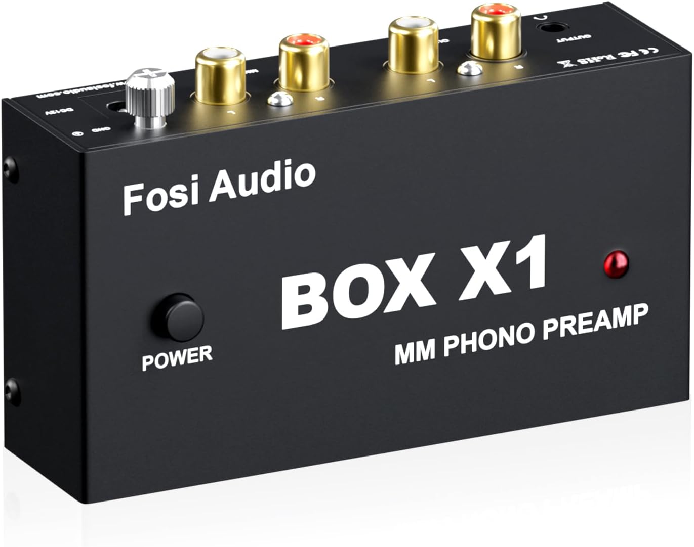 Fosi Audio Box X1 Phono Preamp for MM Turntables and More