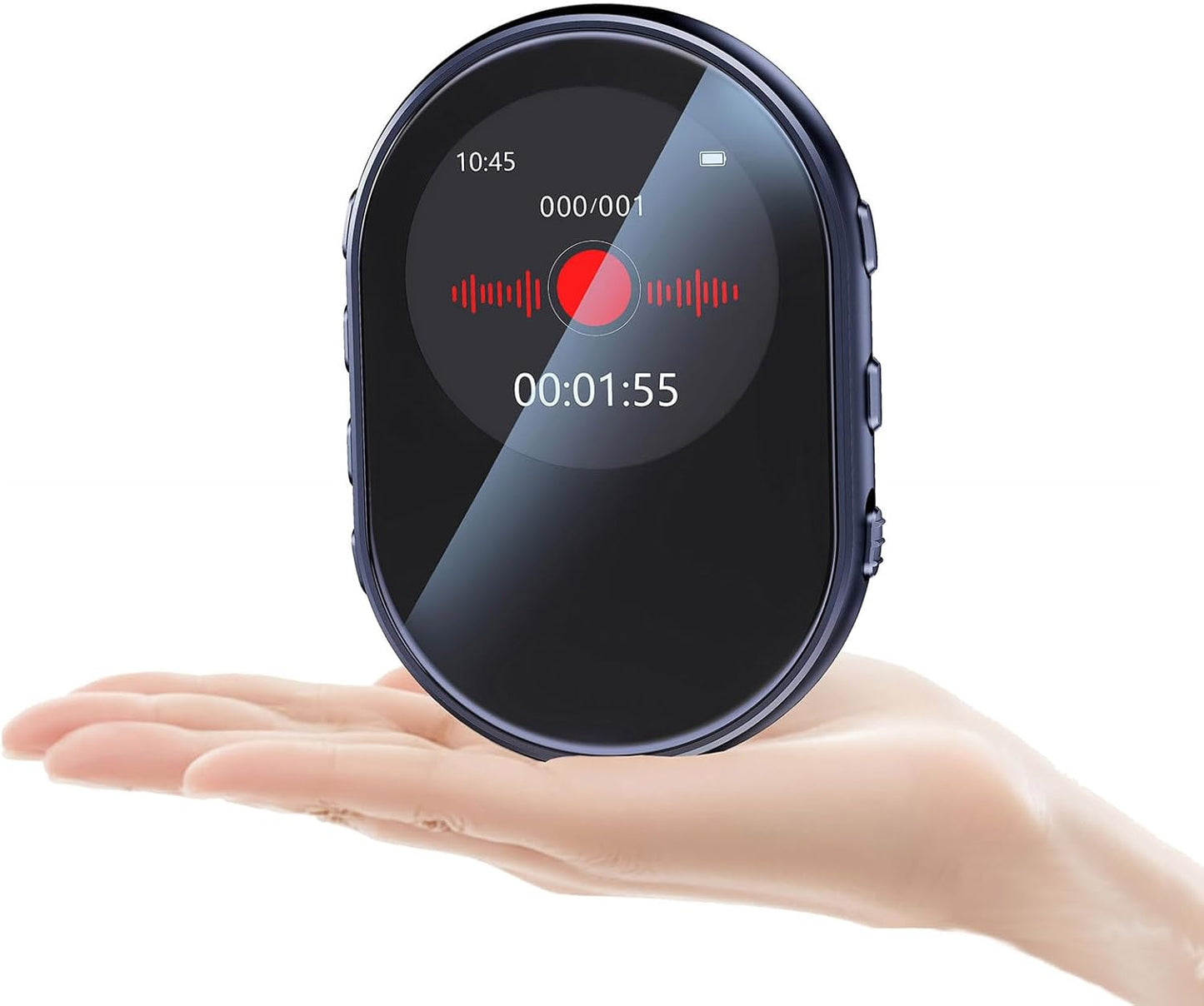 128GB Small Voice Recorder with AI Noise Reduction and Playback