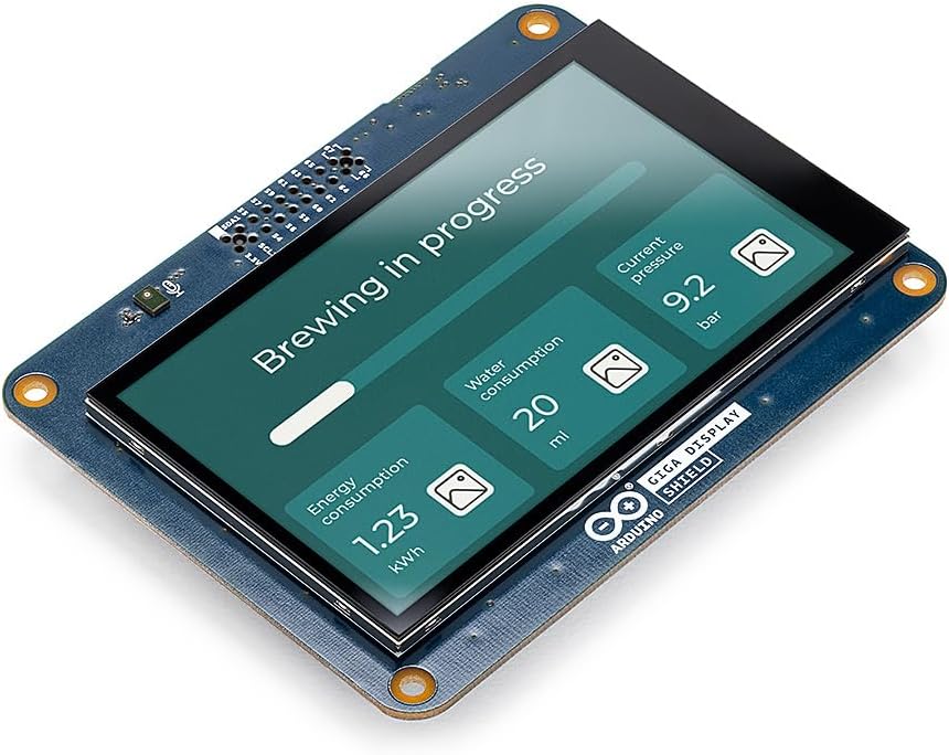 Arduino GIGA Display Shield with 3.97 Touch Screen Solution