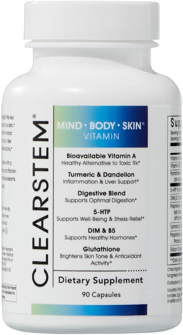 Clear-STEM Hormonal Acne Relief Supplement for Skin Health