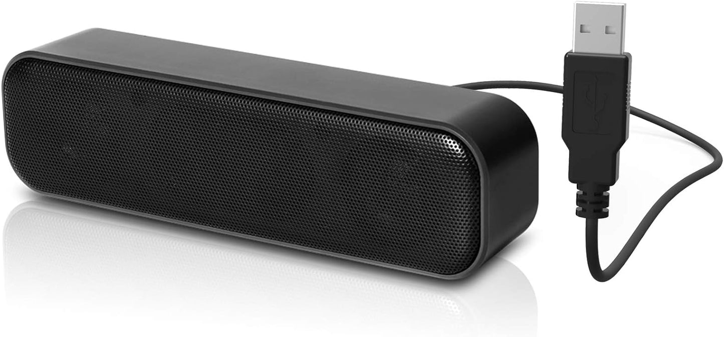 Enhanced Bass Mini Sound Bar for PCs - LIELONGREN