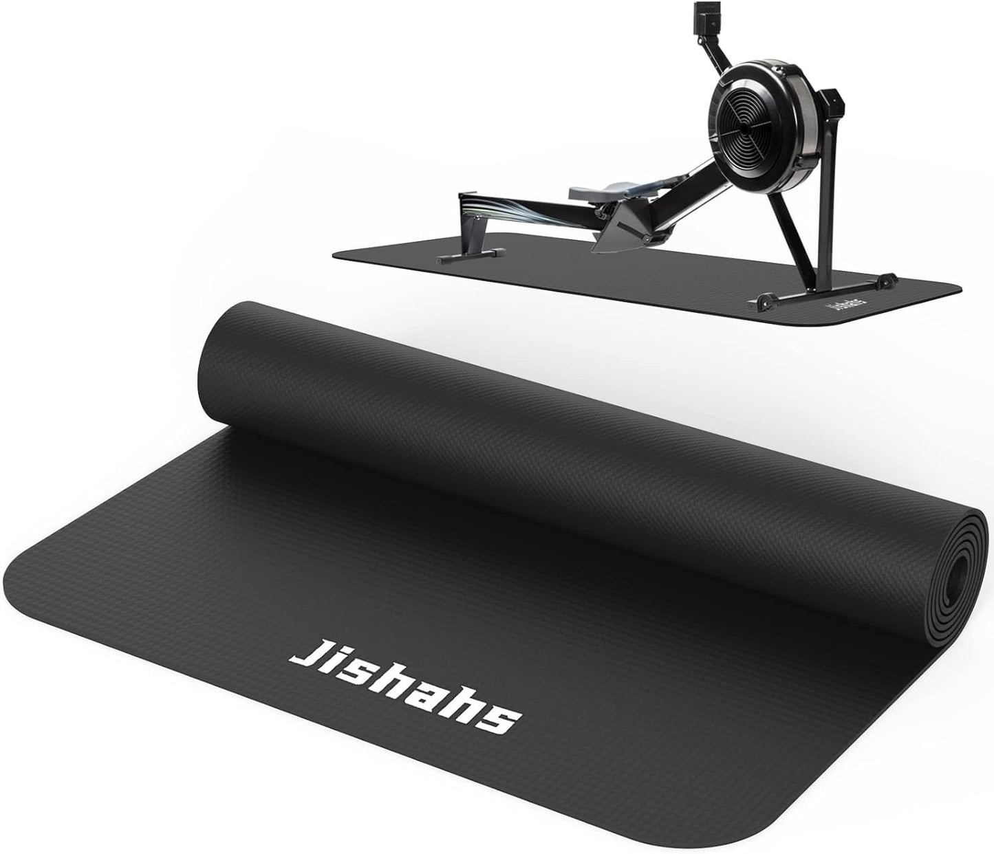 Extra Long Non-Slip Rowing Mat - Protect Floors!