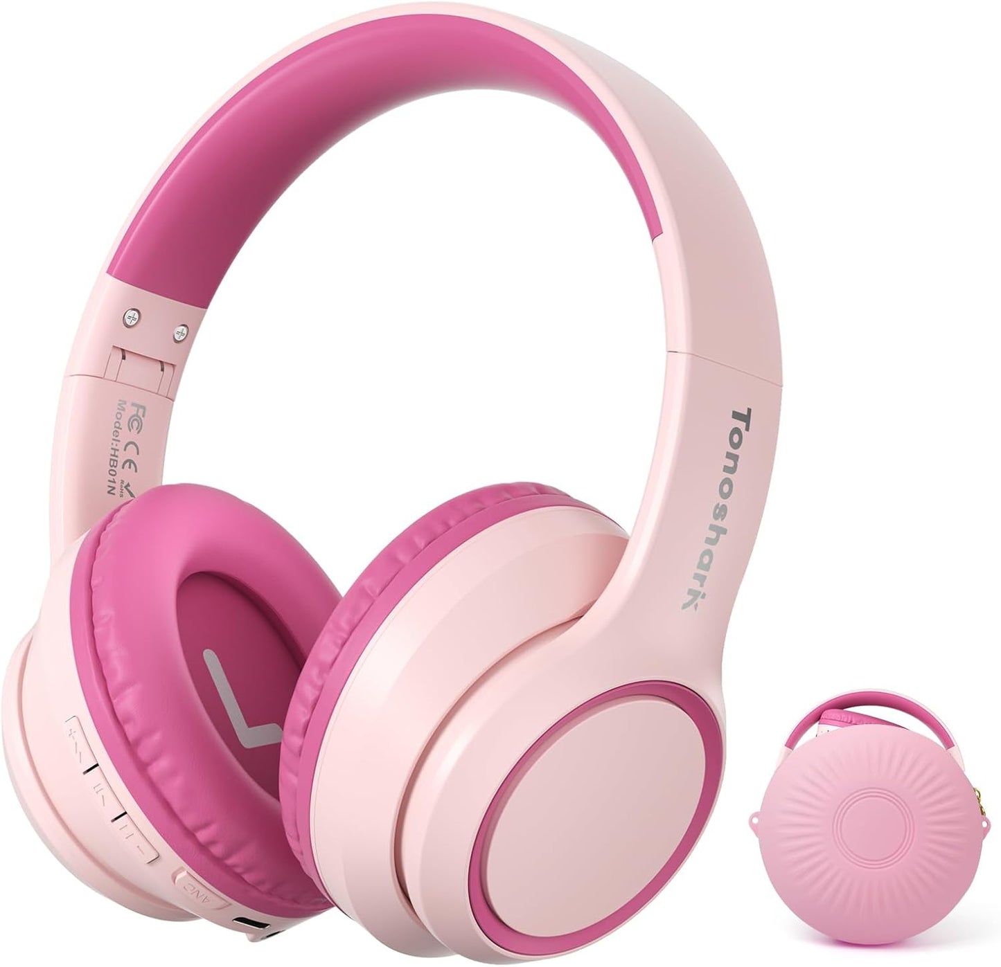 Active Noise Cancelling Headphones for Kids with 60H Playtime