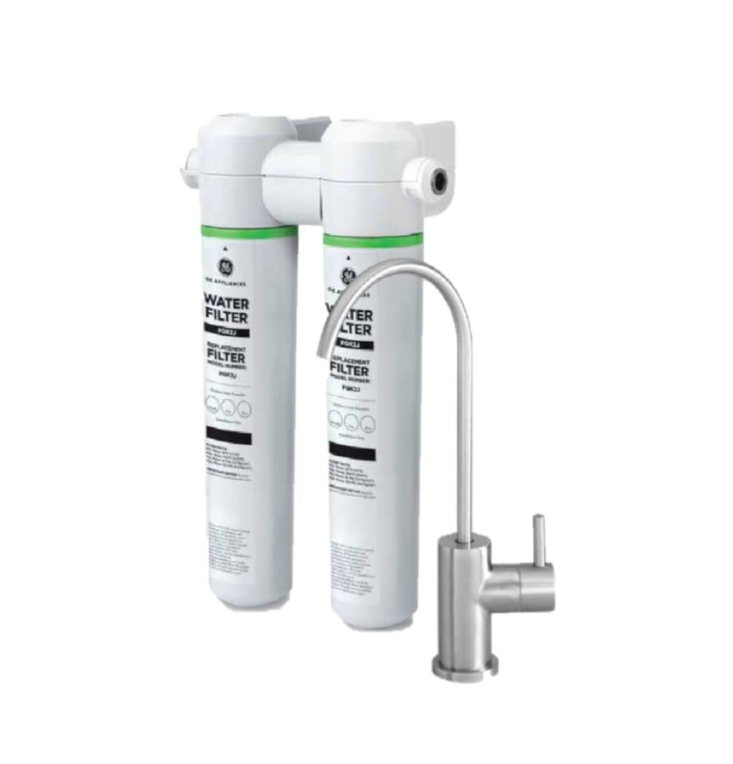 GE Dual Stage Under Sink Water Filtration System for Clean Water