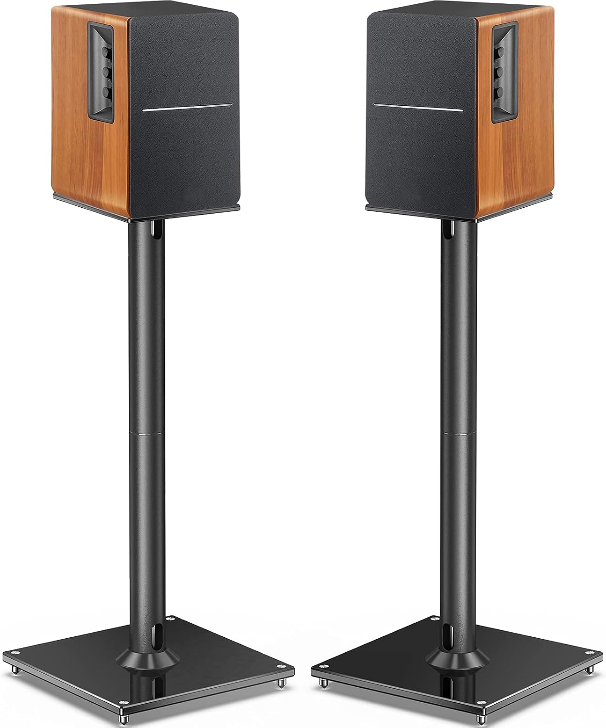 Perlegear Universal Speaker Stands for Surround Sound Systems