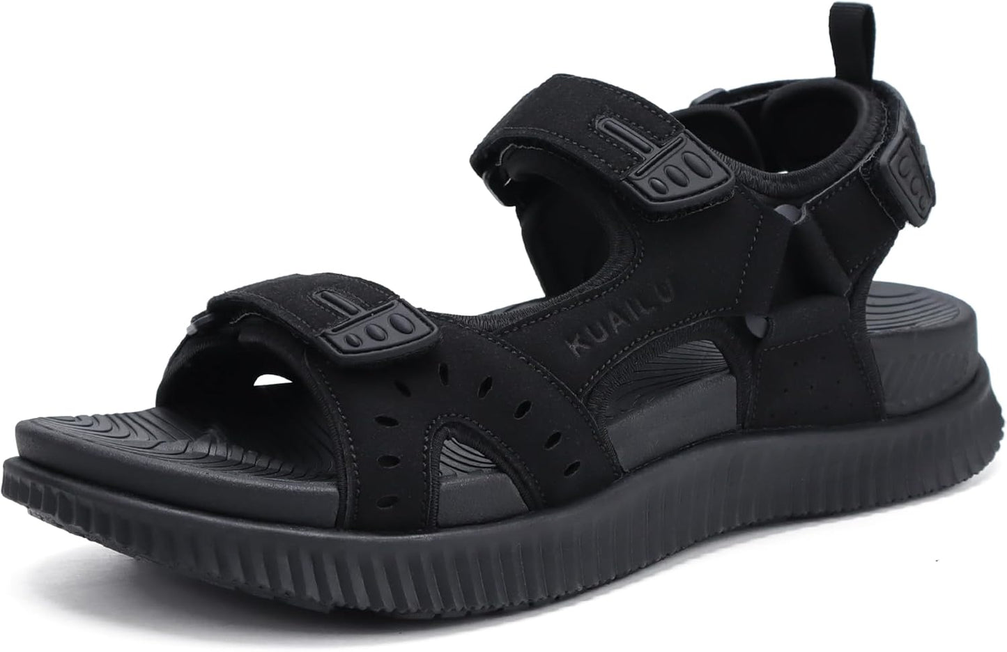 KuaiLu Mens Hiking Sandals with Arch Support for Summer Fun