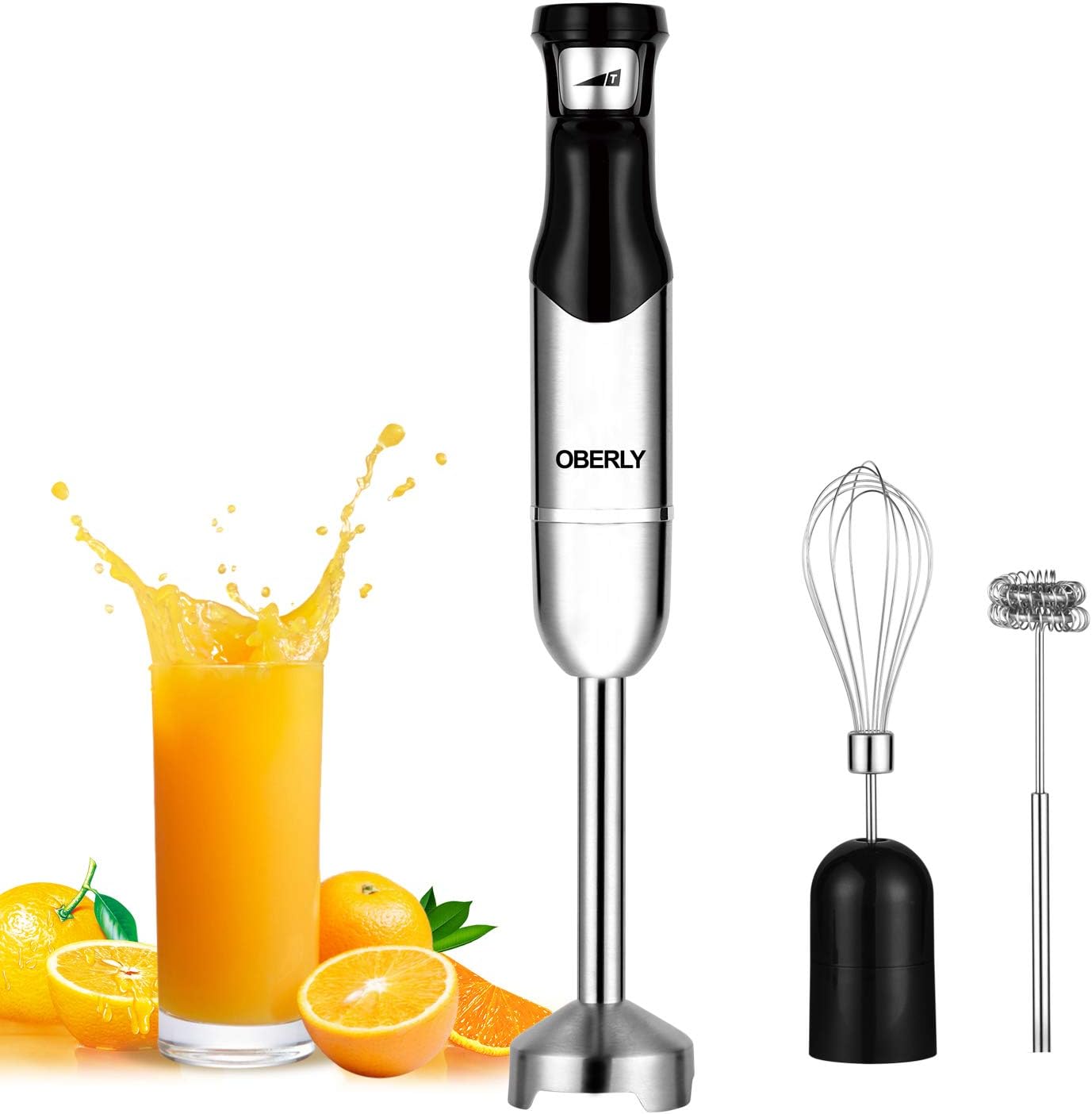 OBERLY 3-in-1 Hand Blender: Powerful & Versatile!