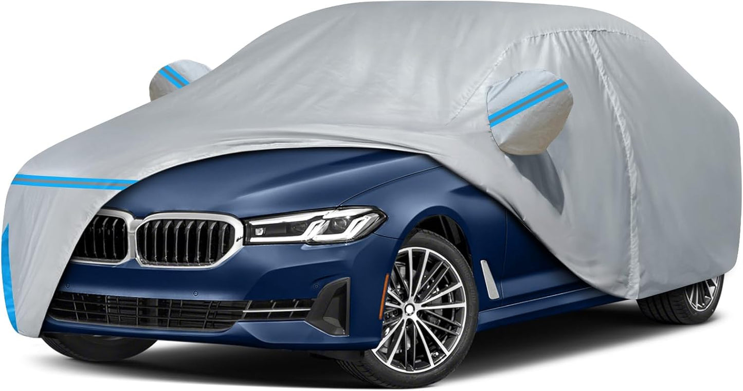 Waterproof Custom-fit Car Cover for 2007-2025 BMW 5 Series