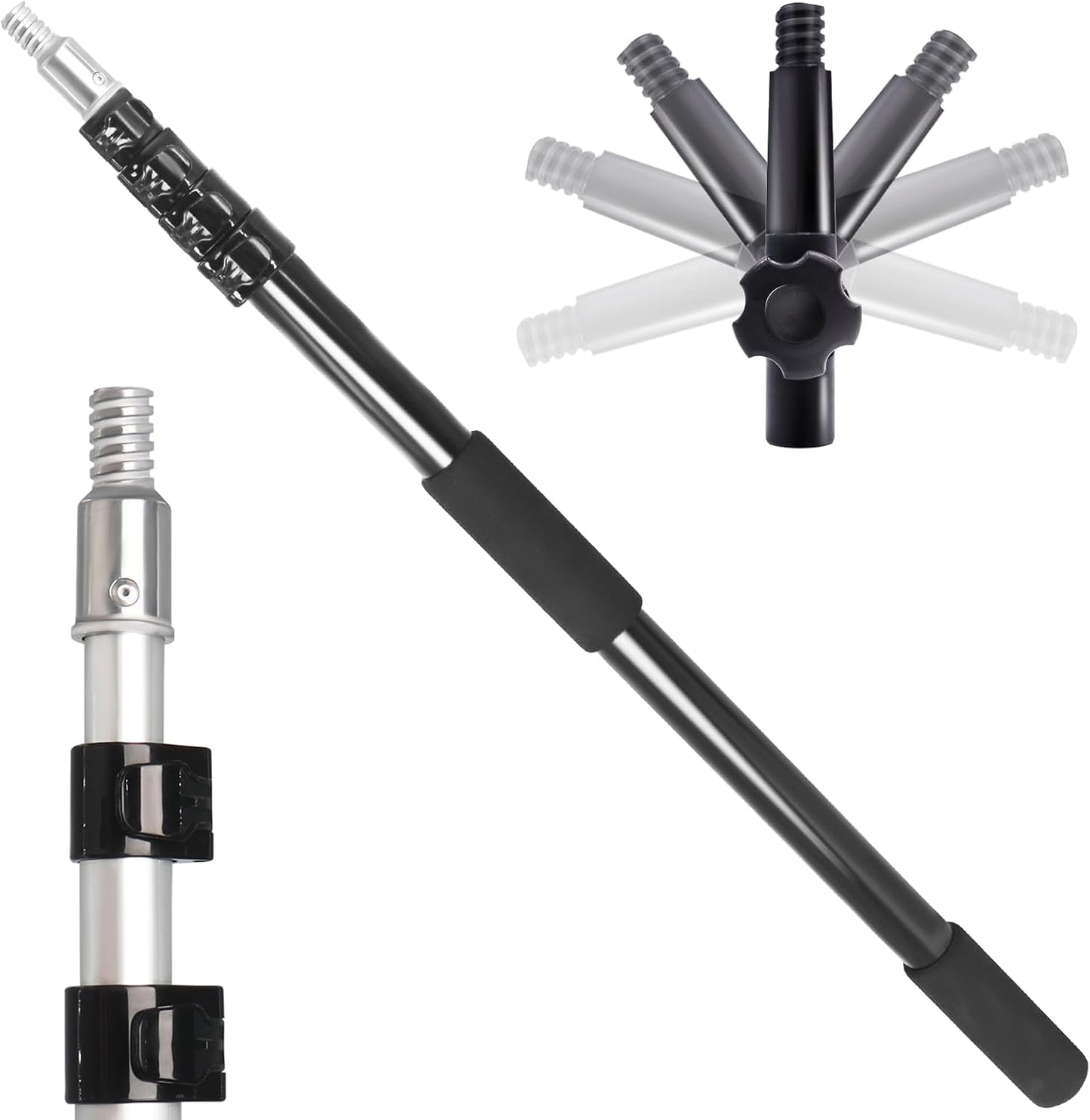 20FT Reach Telescopic Extension Pole for Cleaning and Painting