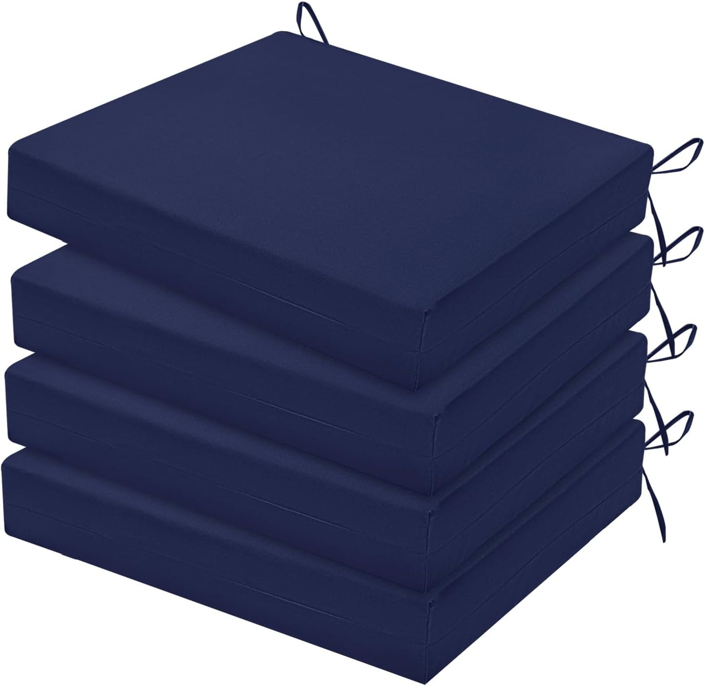 Outdoor Chair Cushions Set of 4, Water Resistant and Stylish