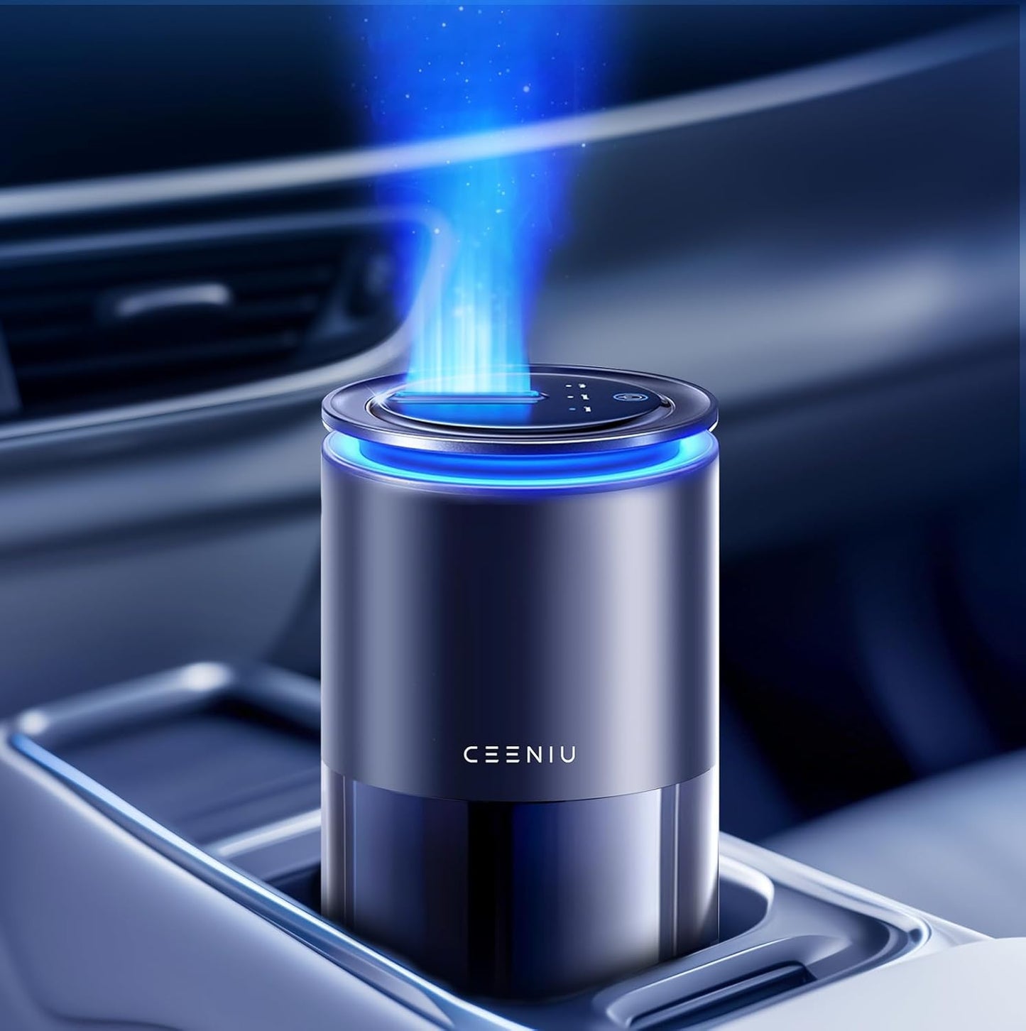 Ceeniu CF12 Pro Car Air Freshener with Smart Ultrasonic Diffuser