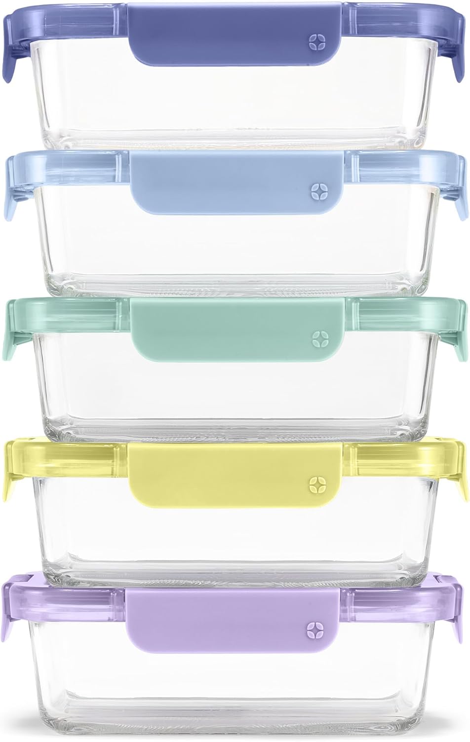 Ello Color Lock 3.4 Cup Glass Meal Prep Containers Set Review
