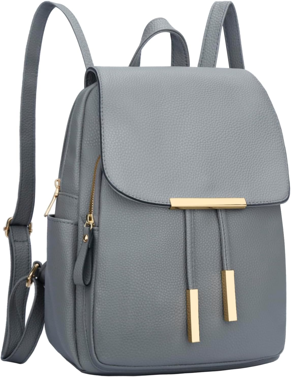 Trendy Leather Backpack Purse for Women - Stylish Daypack