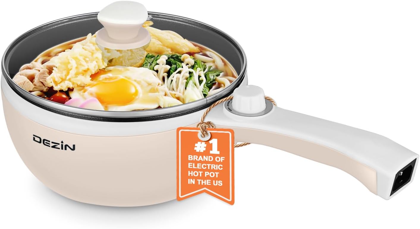 DEZIN Electric Hot Pot - 1.5L Rapid Cooker