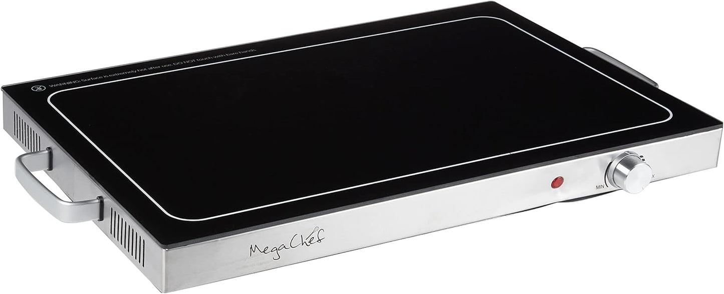 Megachef Electric Warming Tray with Adjustable Temperature Control