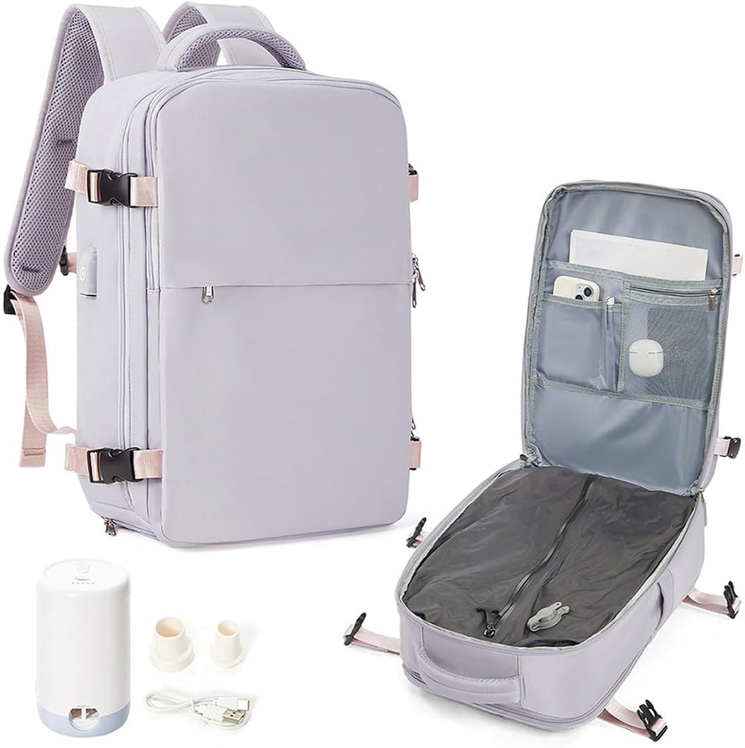 Vacuum Backpack Travel Air Compression System for Efficient Packing