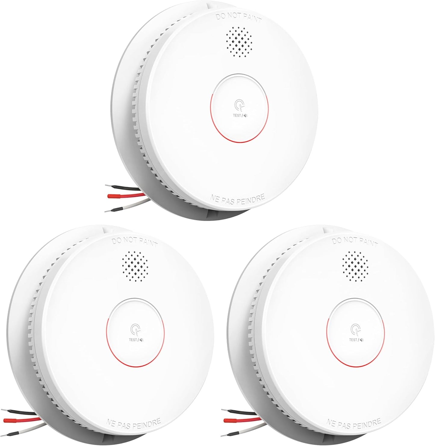 SITERWELL Hardwired Interconnected Smoke Detector for Safety