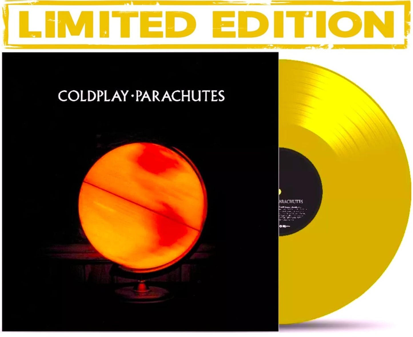 Parachutes Coldplay Limited Edition Yellow Vinyl Argentina Import
