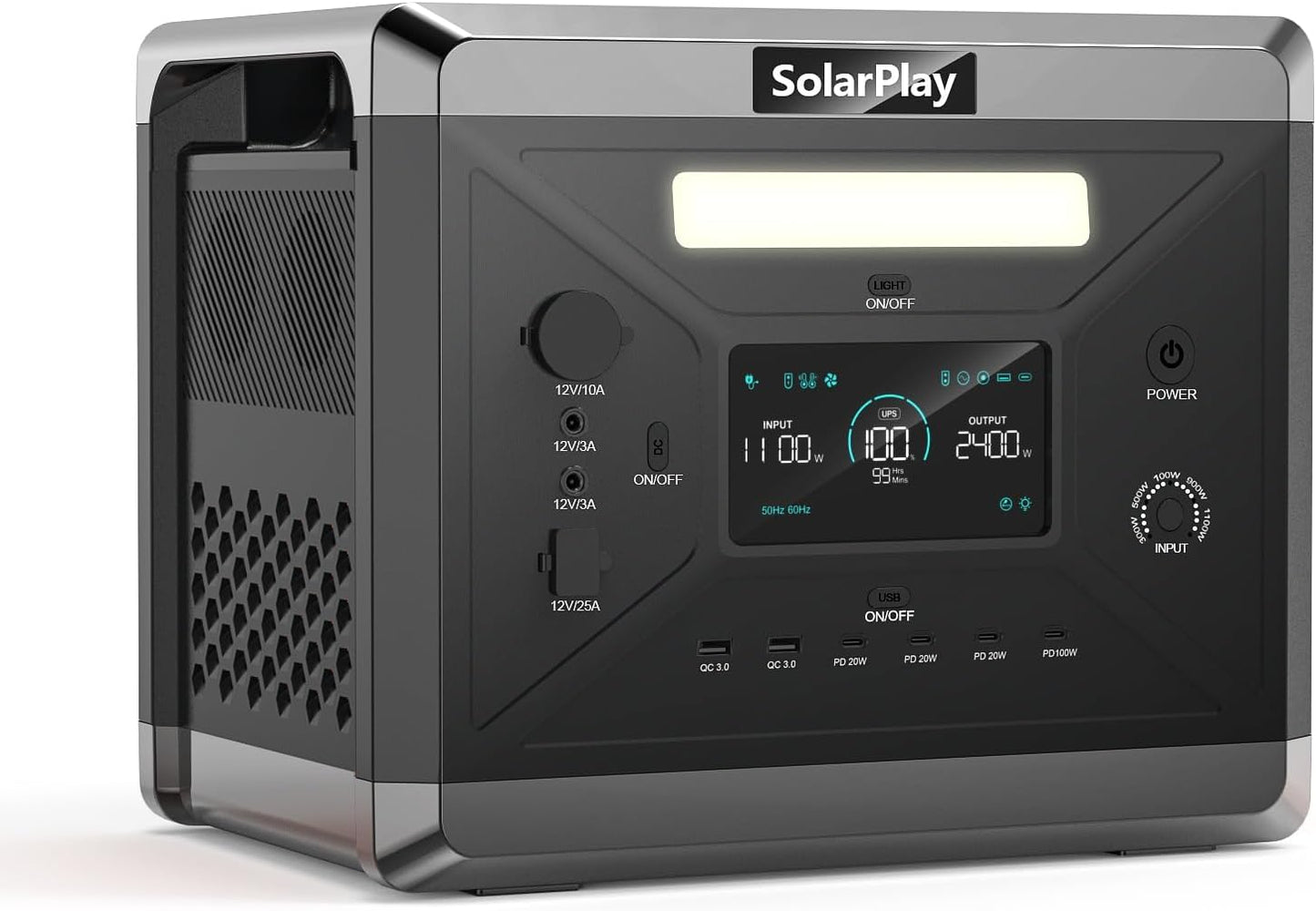 Supercharge Your Outdoor Adventures with SolarPlay 2400W Power Station