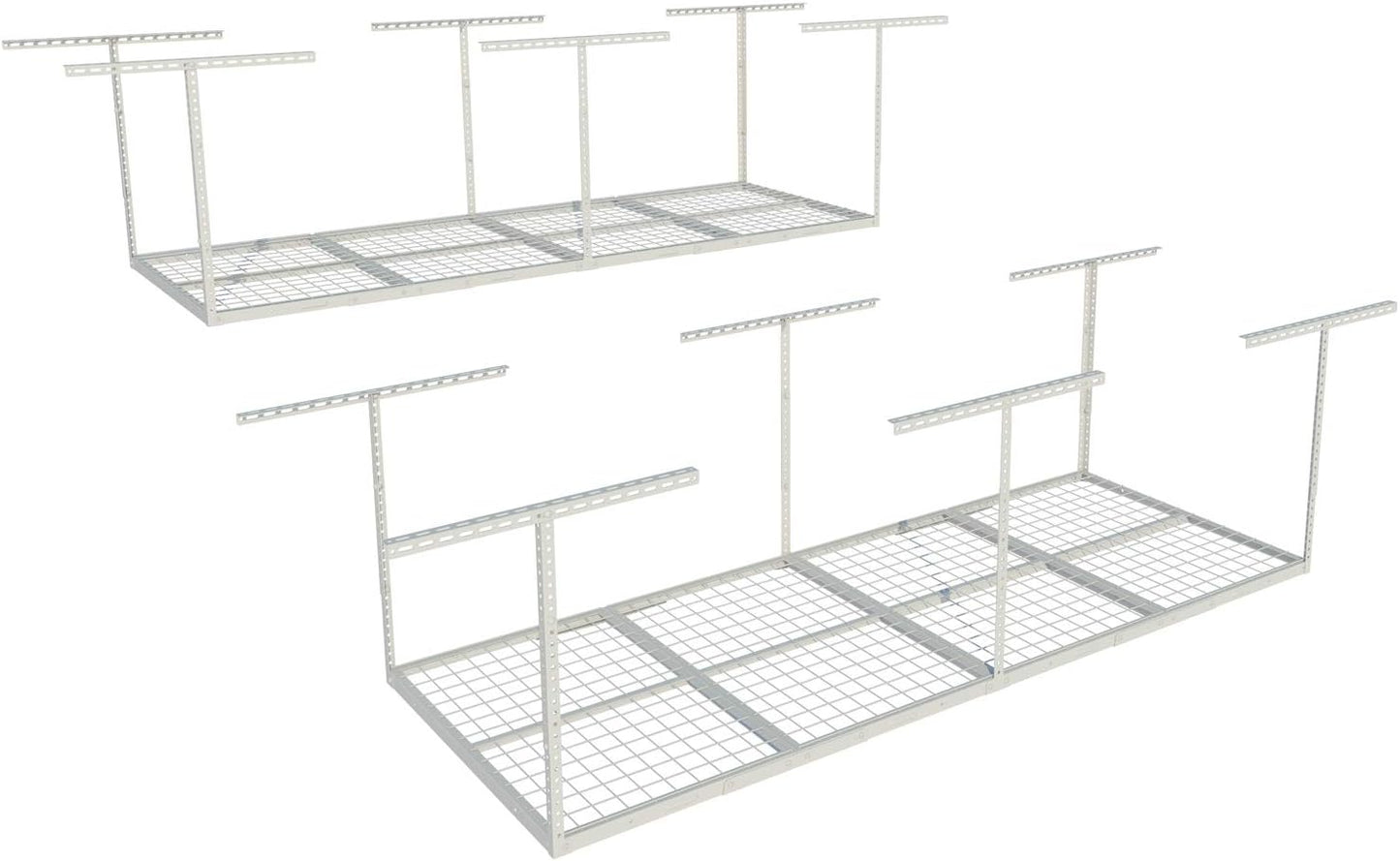 FLEXIMOUNTS Overhead Garage Storage Rack for Heavy Duty Use