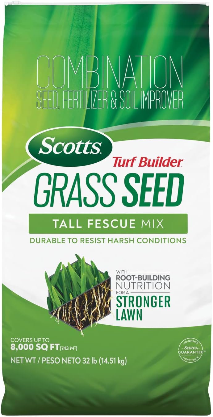 Scotts Turf Builder Grass Seed Tall Fescue Mix for Strong Lawns