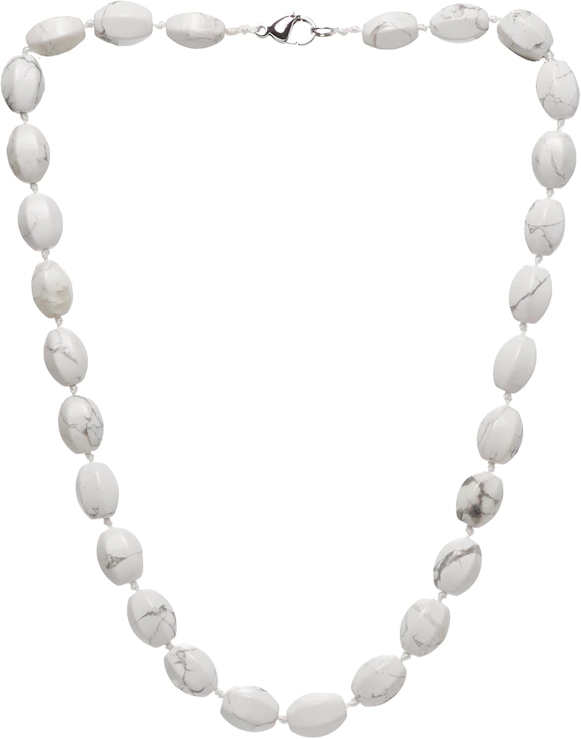 Handmade Natural Gemstone Beaded Necklace for Women and Girls