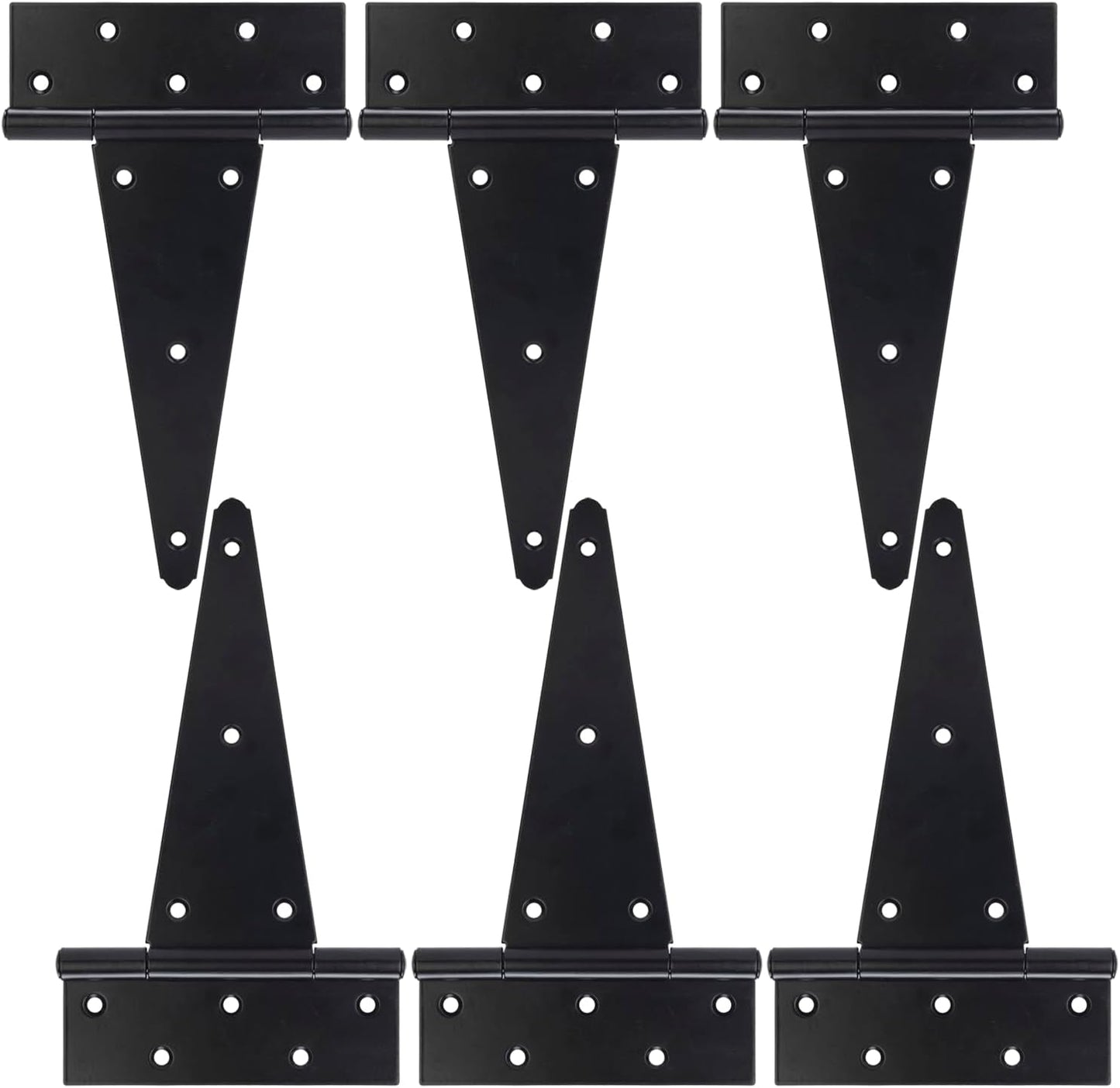 10 Inch T-Strap Gate Hinges for Heavy Duty Wooden Fences