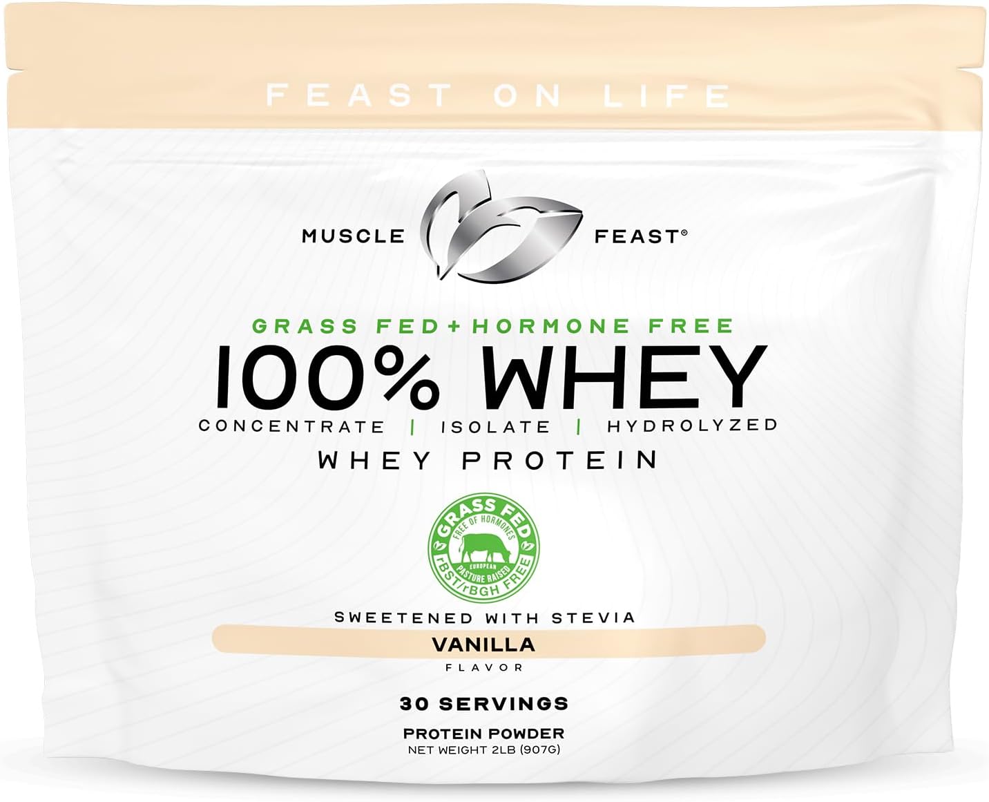 100% Grass Fed Whey Protein Powder for Optimal Nutrition