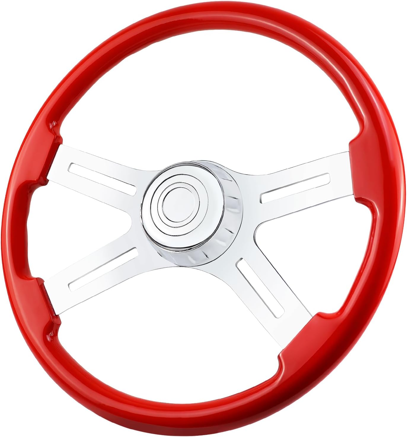18 Inch Solid Wood Truck Steering Wheel for Kenworth and More