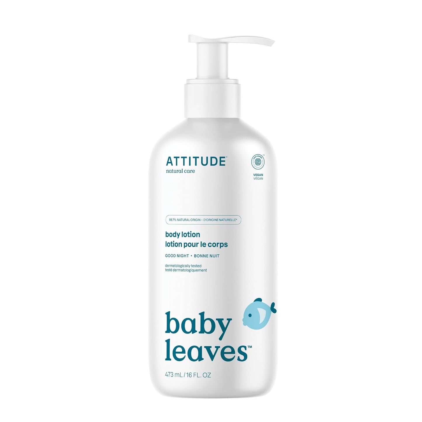ATTITUDE Baby Lotion: EWG Verified Vegan Moisturizer