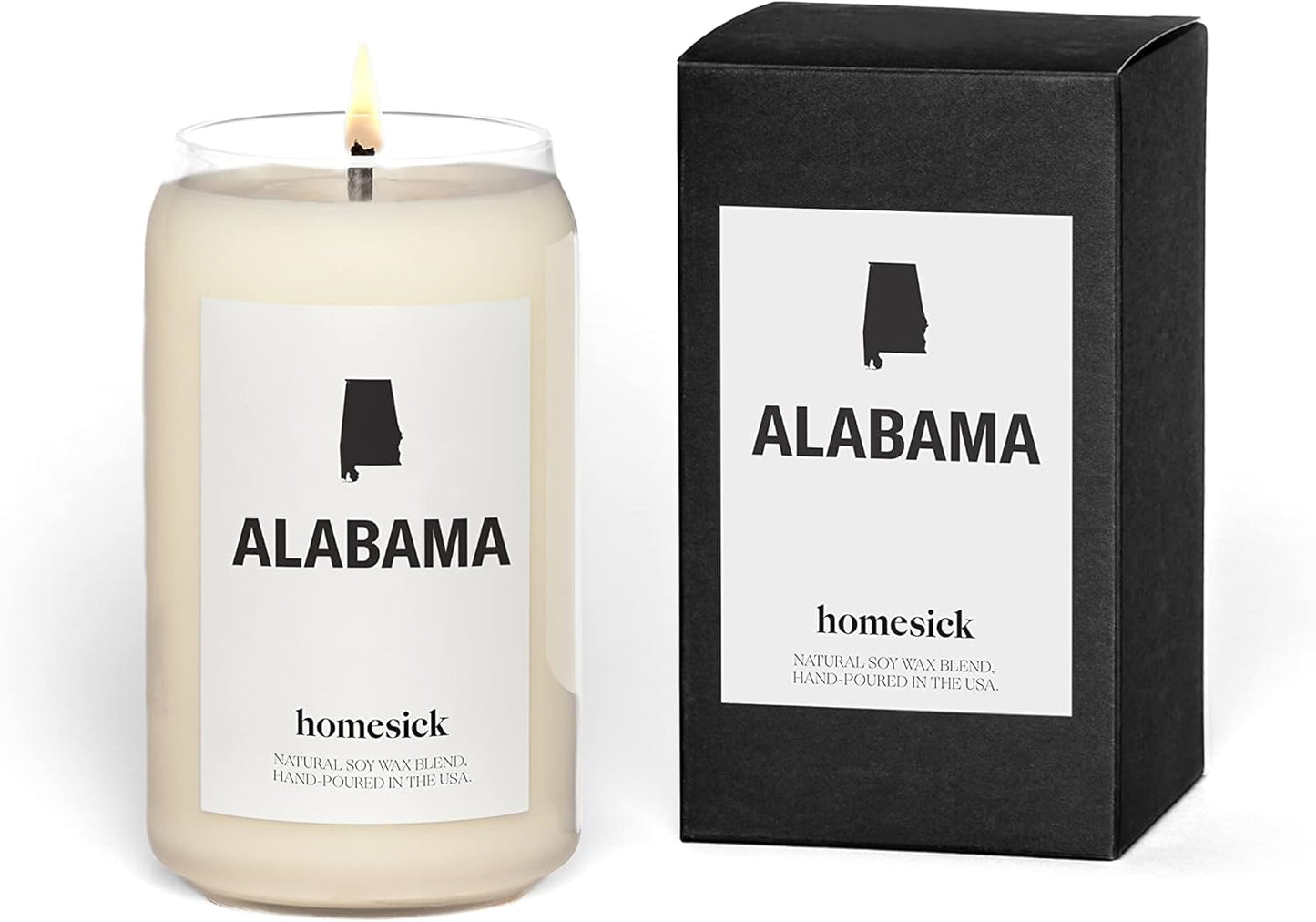 Homesick Premium Scented Candle - Alabama's Nostalgic Scents