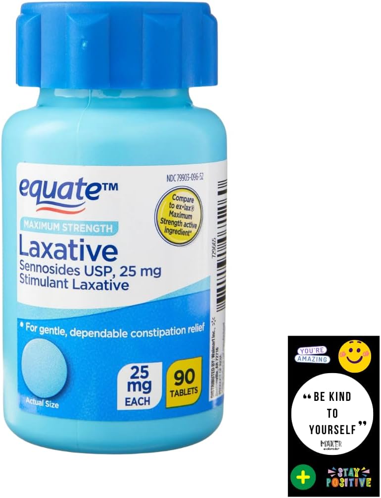 Relieve Constipation Fast with Equate Laxative - Gift of Maker