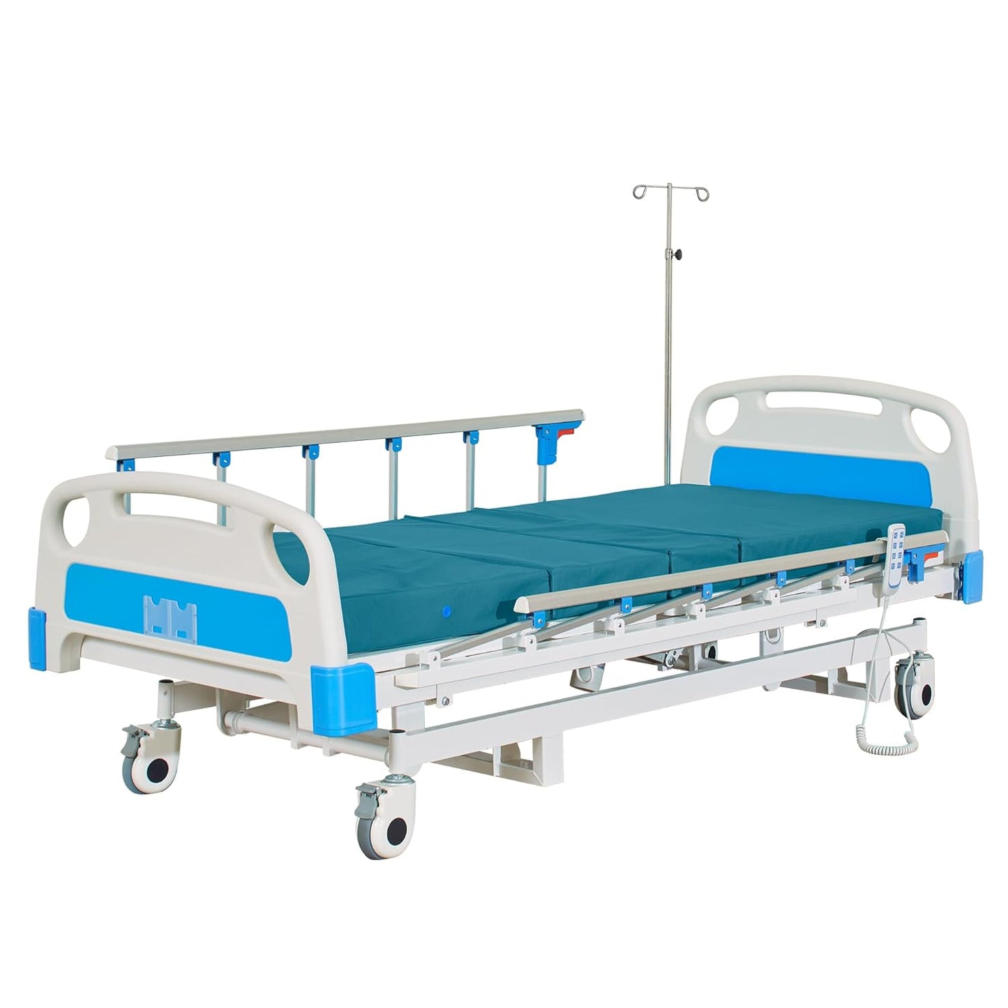 Real Relax Electric Hospital Bed with 4in Foam Mattress