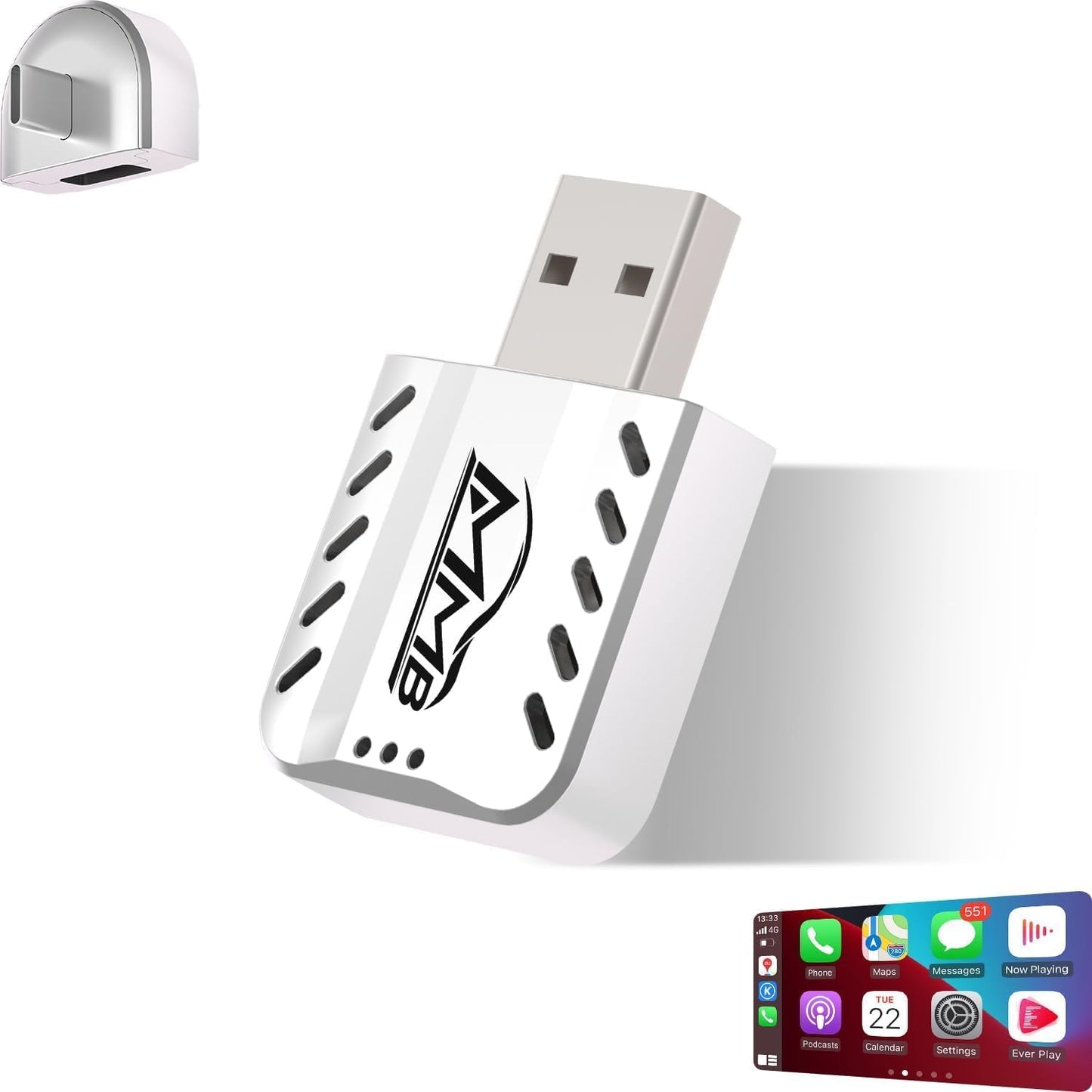 MMB CarPlay Wireless Adapter for Seamless iPhone Connectivity