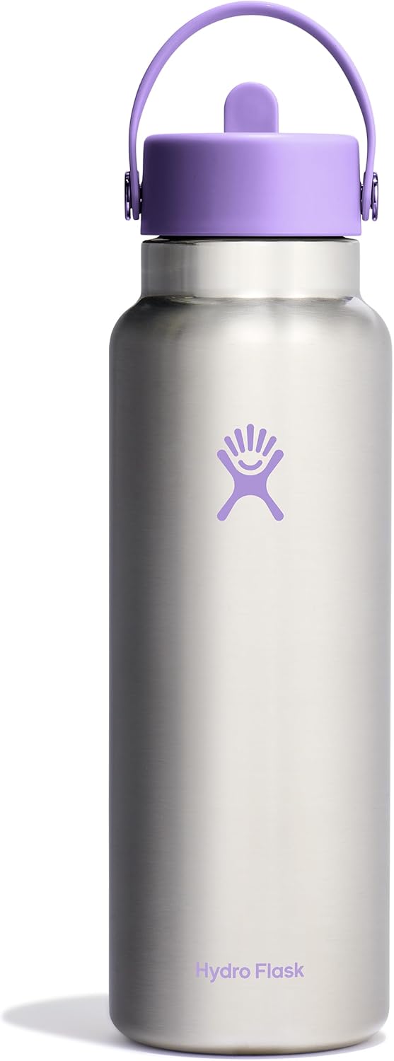 Hydro Flask Water Bottle 40 Oz Insulated Stainless Steel Violet