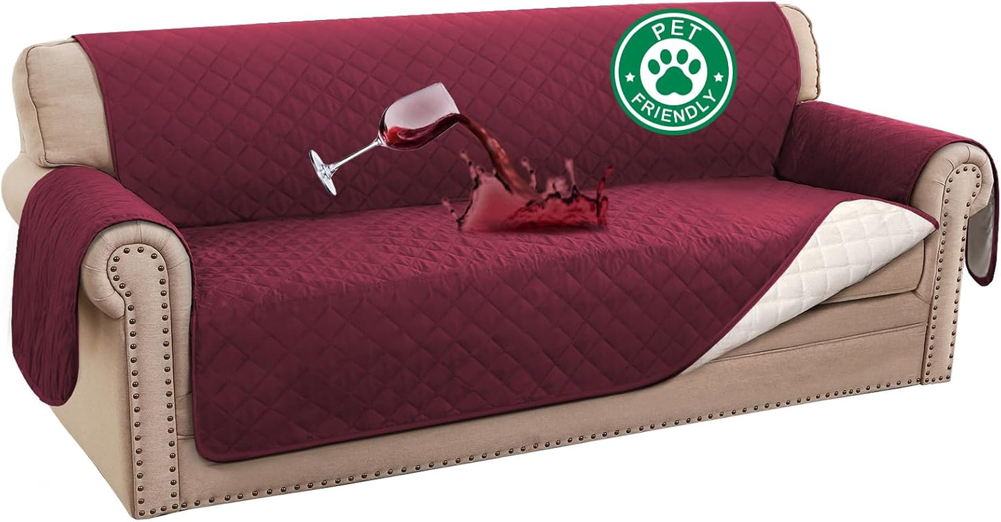 Turquoize 100% Waterproof Couch Cover for 3 Cushion Sofa