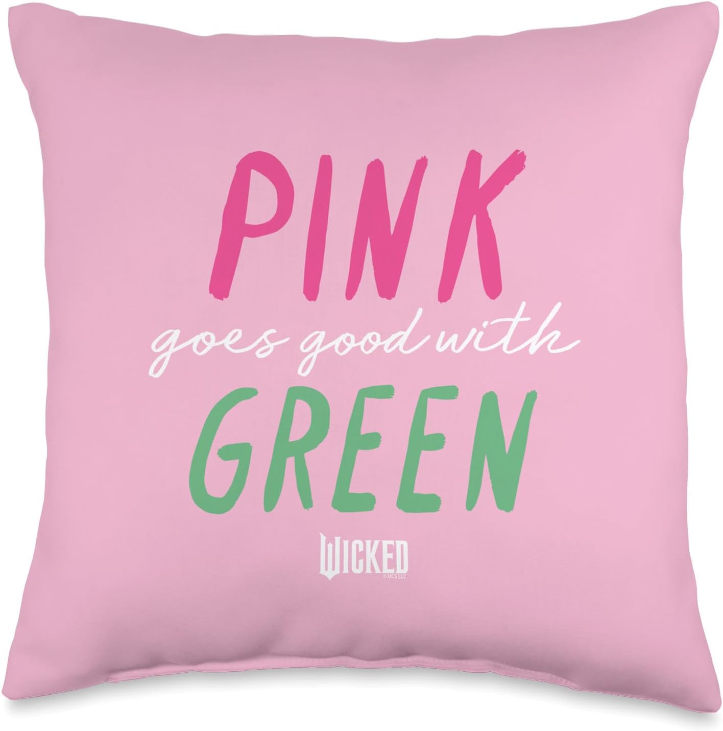 Pink & Green Bliss Pillow