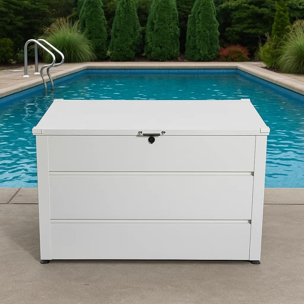Quictent 150 Gallon Deck Box - Easy Assemble Outdoor Storage