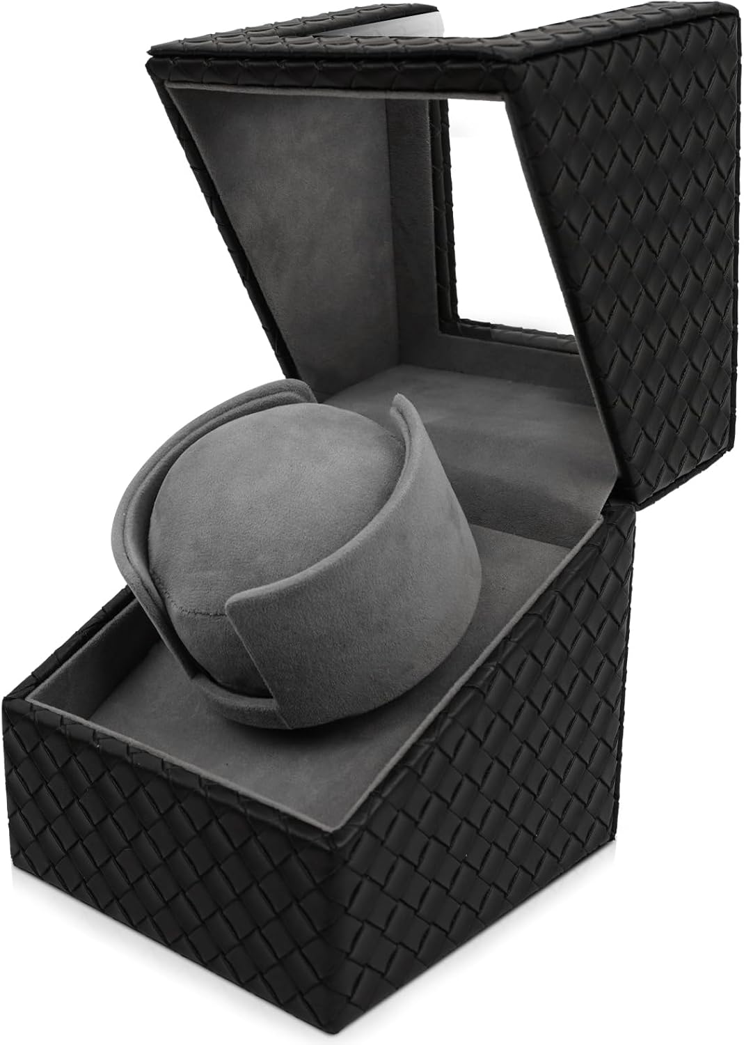 VIIFF Prismatic Leather Watch Winder - Silent Motor Power