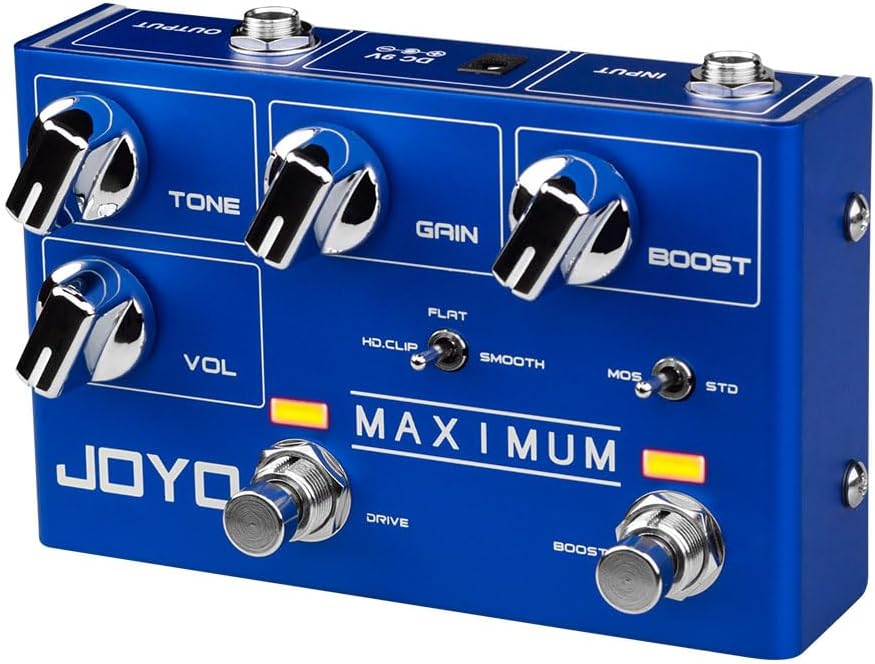 JOYO Overdrive Pedals R Series for Electric Guitar Effects