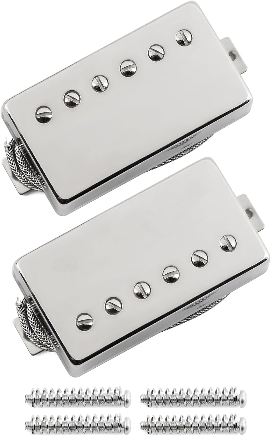FLEOR Alnico5 Guitar Humbucker Pickup Set for LP Style Guitars