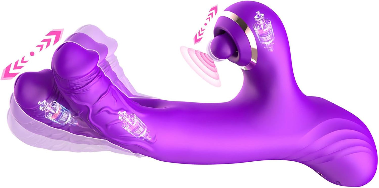Vibrating Realistic Dildo G-Spot Vibrator for Ultimate Pleasure