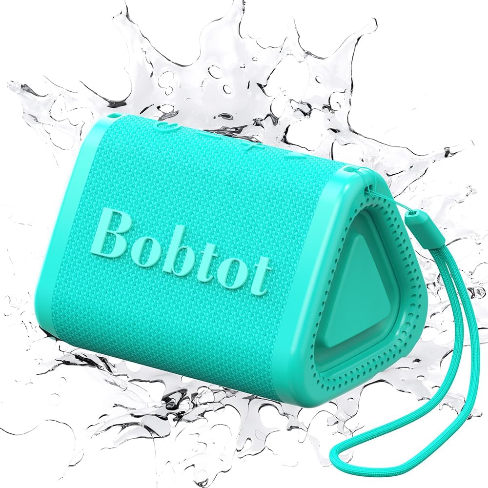 Bobtot Portable Bluetooth Speaker: 15H Waterproof Sound