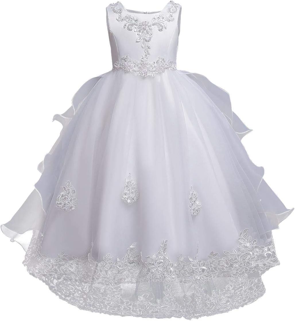 Elegant Flower Girl's Dress for Weddings and Special Occasions