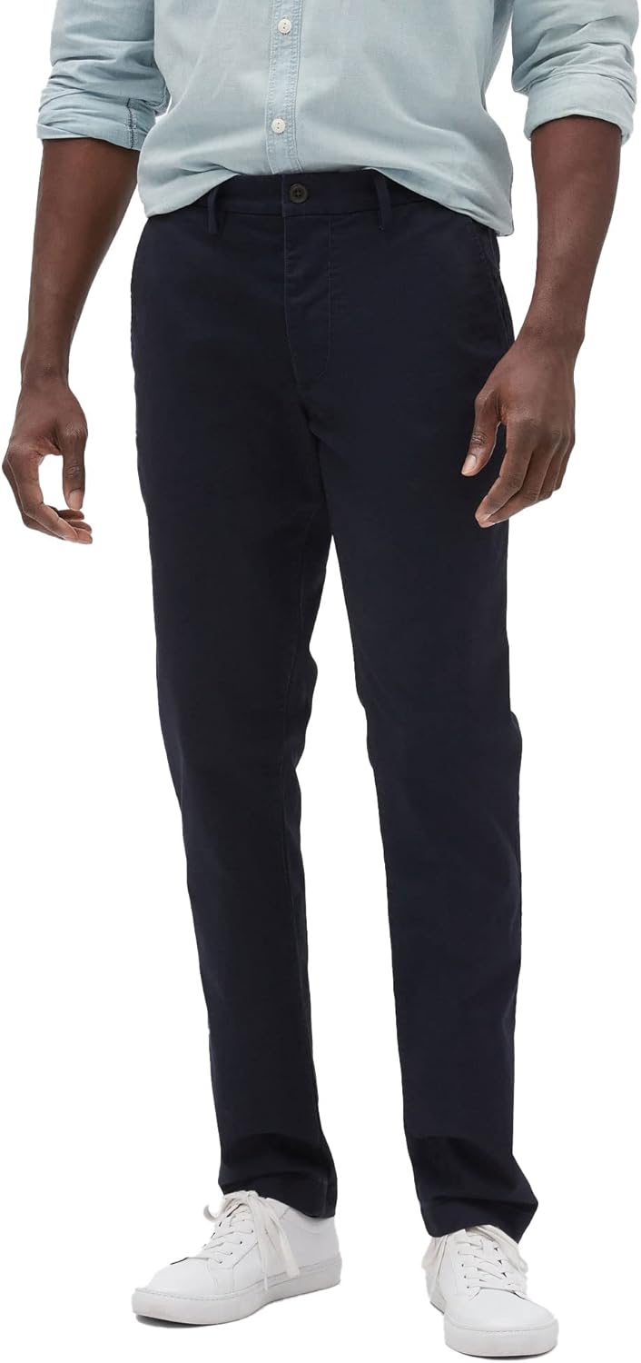 Essential Slim Fit Khaki Chino Pants for Men by GAP