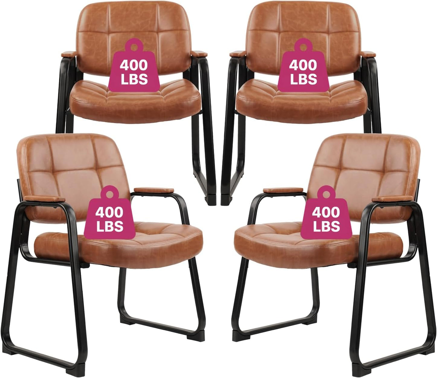 Big & Tall Waiting Room Guest Chair for Comfort and Durability