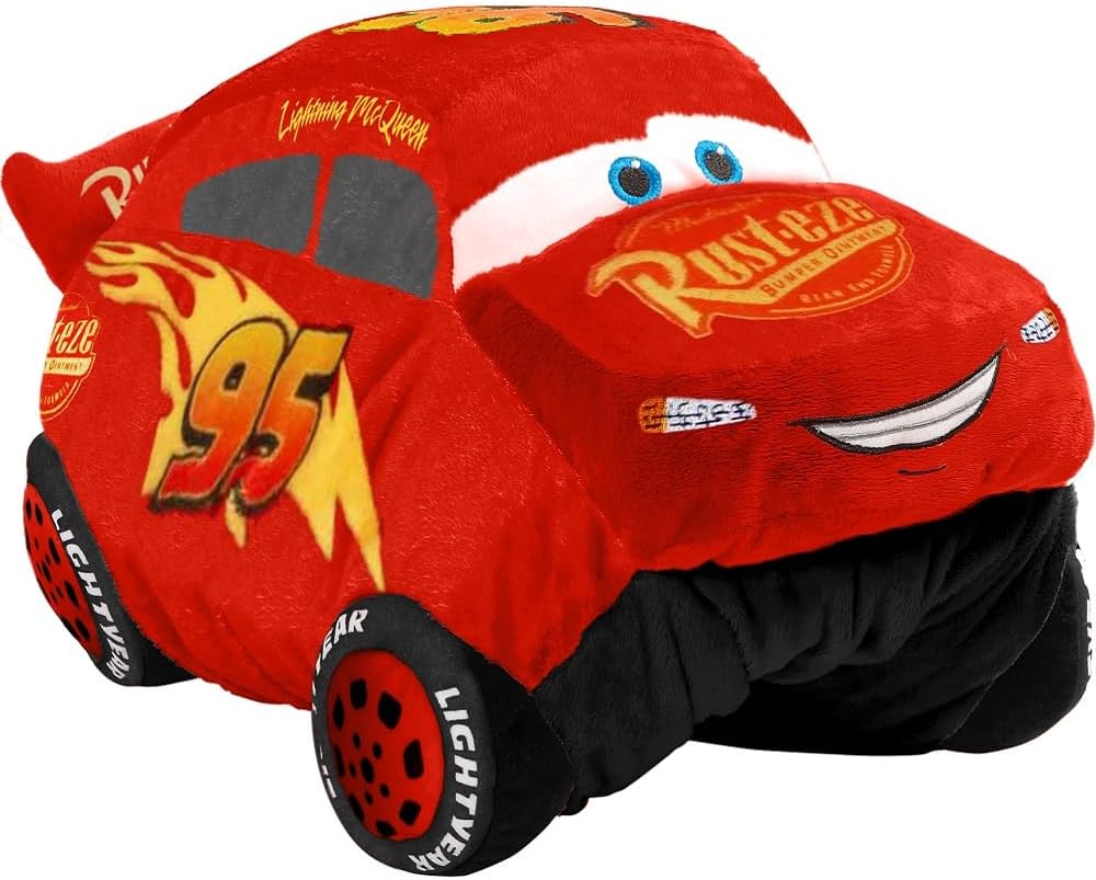 Pillow Pets Disney Pixar Cars 3 Lightning McQueen Plush Toy