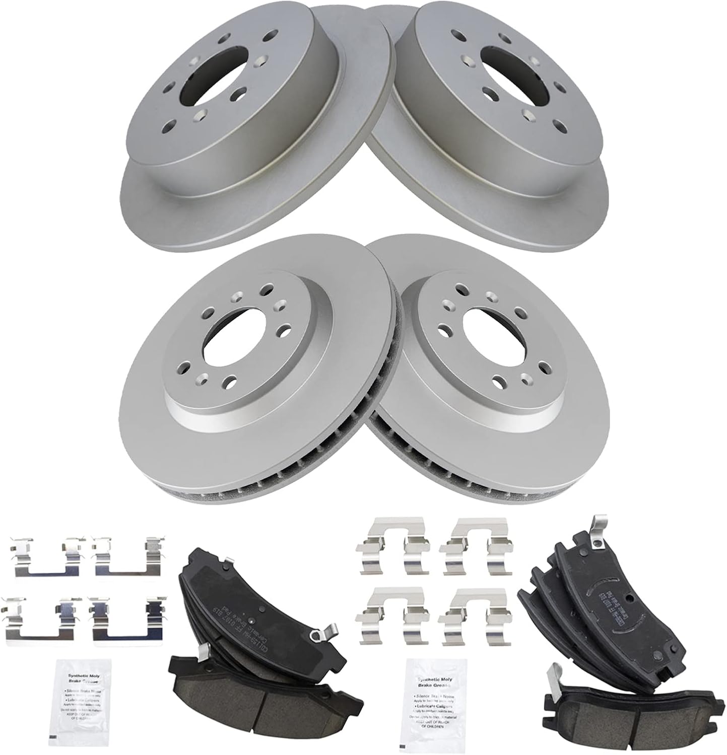 Premium Brake Pad & Rotor Kit for 2006-2010 Chevrolet Impala