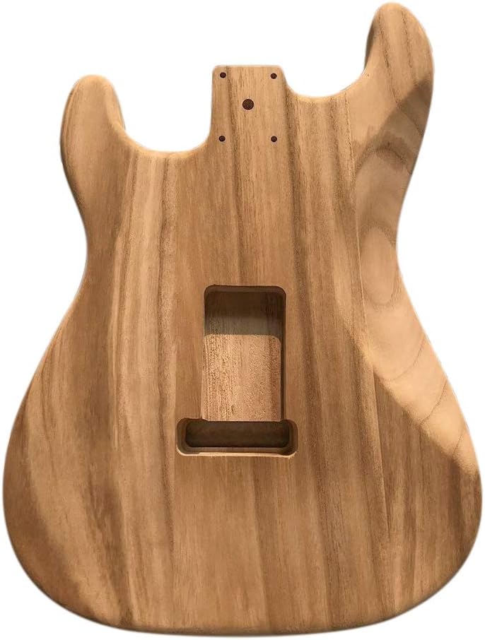 LANRU Electric Maple Guitar Barrel - Unfinished Body