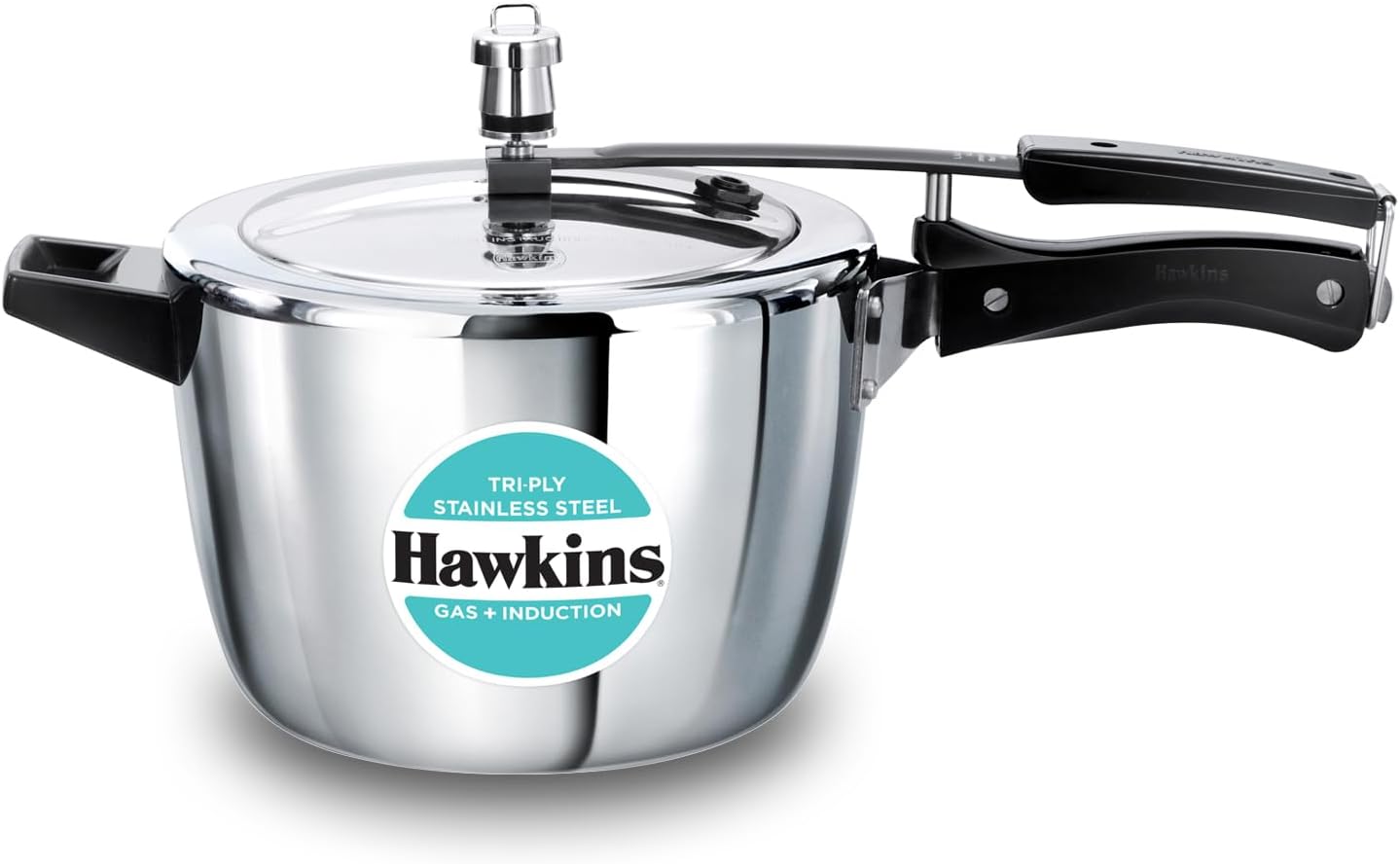 Hawkins Triply Stainless Steel Pressure Cooker for 5-6 Persons